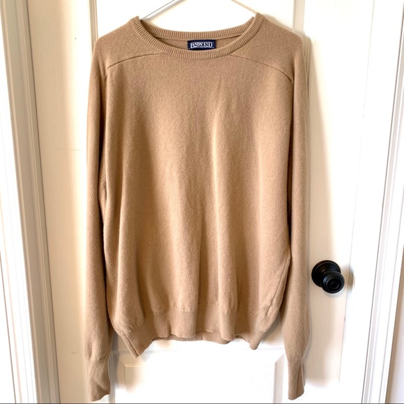 LANDS’ END Men’s Lambswool Crew Neck Sweater—SZ. L - Picture 5 of 12